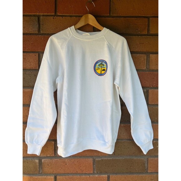 Operation Desert Storm Vtg Hanes Men Pullover Sweater 1991 Max Tees Sz L Veteran - Picture 1 of 16
